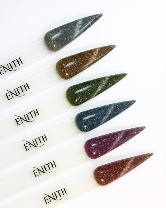 KIT ESMALTE GEL UV/LED 6 UNID 10G CAT EYE -ENITH